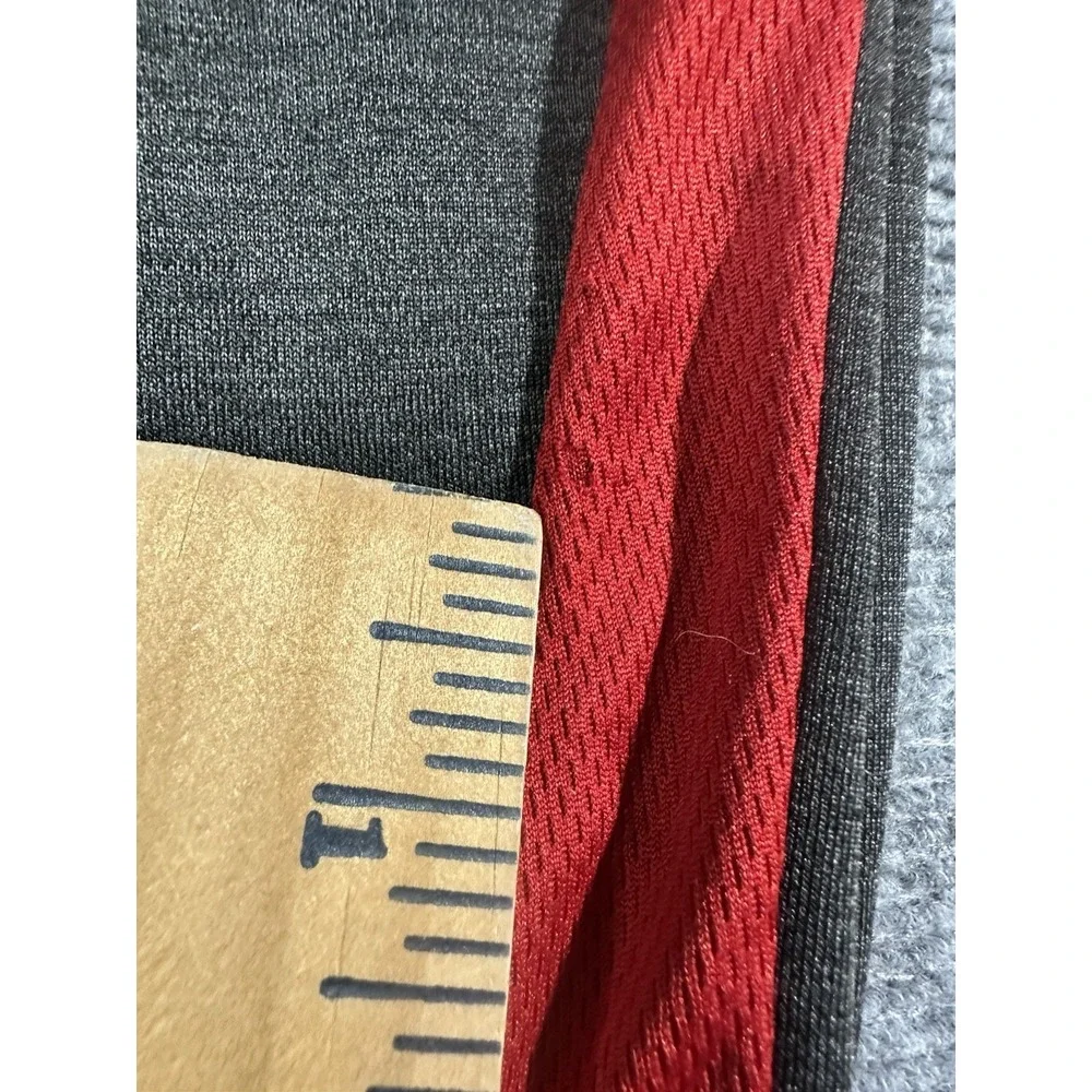 Nike Boys Jogger Pants Gray/Red Size S Drawstring Elastic Waist Pockets